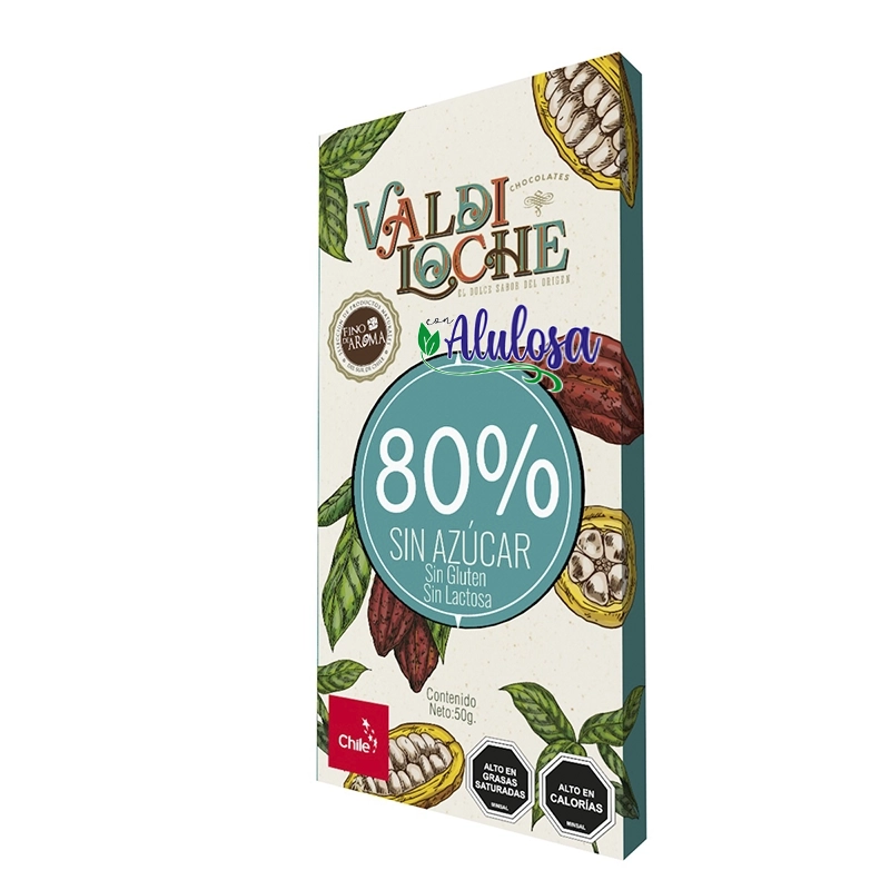 Barra Alulosa 80% cacao
