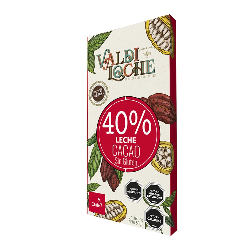 Barra Leche 40% cacao