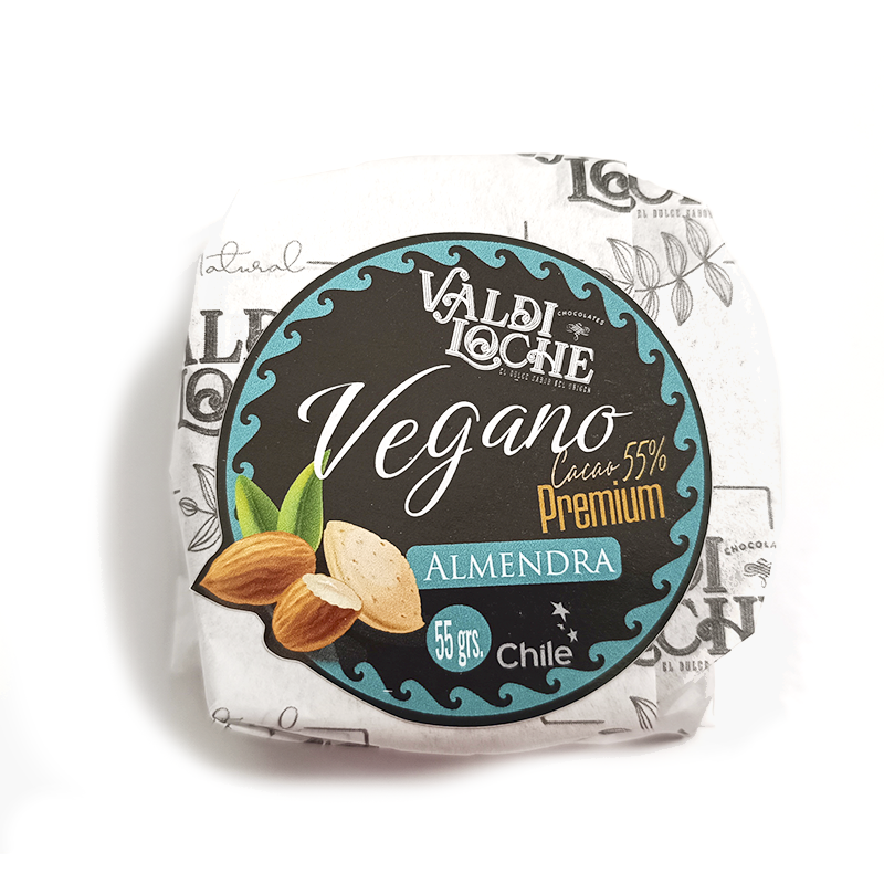 Alfajor Manjar-Almendra Vegano