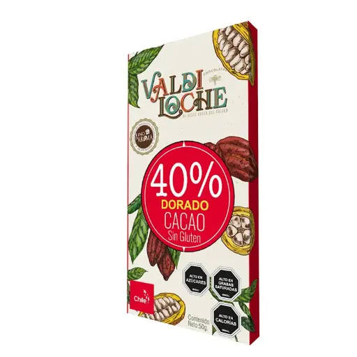 [BAR-00006] Barra 40% cacao Dorado