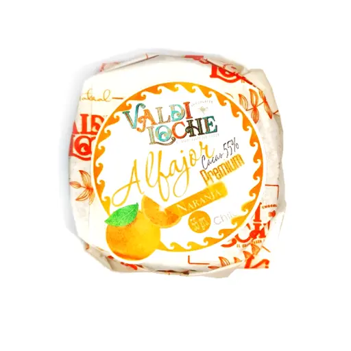 Alfajor Manjar-Naranja