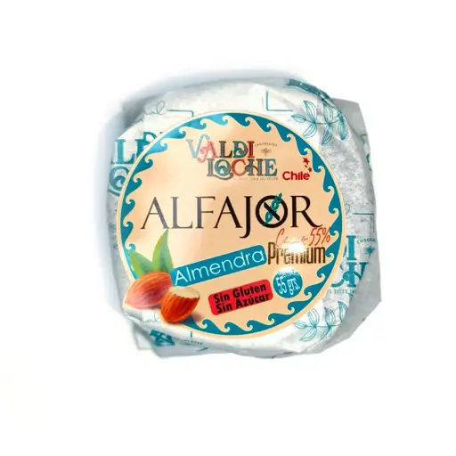 Alfajor Manjar-Almendra sin TAC