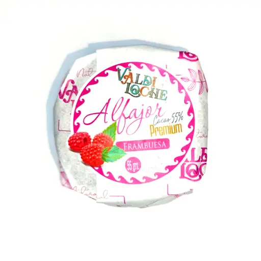 Alfajor Manjar-Frutos Rojos