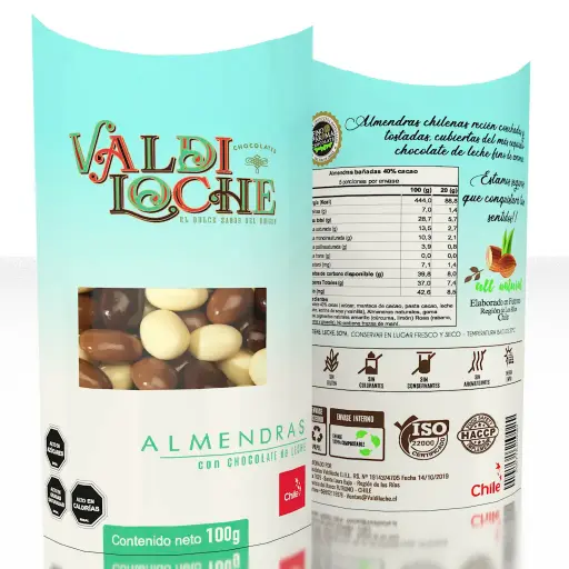 Almendras Grageadas Leche