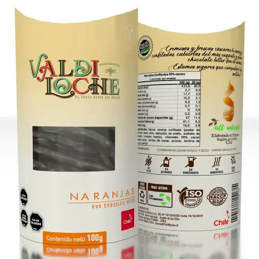 Naranjas 55% cacao